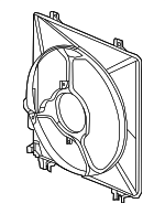 38615R8AA01 - Cooling System: Shroud for Acura Image