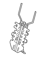 7275033140 - Body: Lumbar Support for Toyota Image
