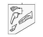 88895490 - Body: Apron Assembly for GM Image