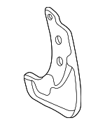 7662235100 - : Mud Flap (Left, Front) for Toyota: 4Runner Image