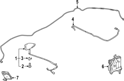 Antenna & Radio for 2022 Honda Civic #0