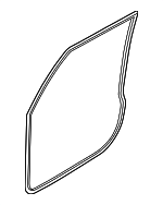 MR437148 - Body: Surround Weather-strip for Mitsubishi: Montero Image