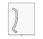 282723N111 - Cooling System: Inter-cooler Pipe for Hyundai Image