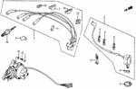 32768PJ7000 - Engine: CLAMP, CENTER WIRE for Honda Image