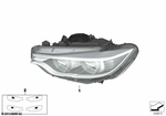 63117377854 - : Bi-Xenon Headlight Akl, Right for BMW: 428i, 428iX, 430i, 430iX, 435i, 435iX, 440i, 440iX, M3, M4 Image