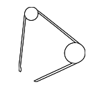 9008091239 - : Drive Belt for Lexus: RX330 Image