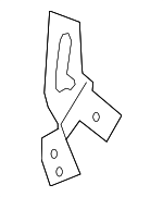 22761967 - Body: Inner Finish Panel Bracket for GM Image