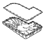 CK321359N - Engine: Trans Pan for Audi: A4, A4 allroad, A4 Quattro, A5 Quattro, A5 Sportback, A6, A6 allroad, A6 Quattro, A7 Sportback, Q5, Q5 Sportback Image