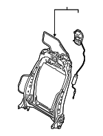 FR3Z6361019C - Body: Seat Back Frame for Ford: Mustang Image
