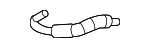 PXK71553YA - Engine: Water Hose for Mazda Image