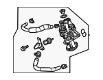 PXK714300A - Engine: Oil Filter Housing for Mazda Image