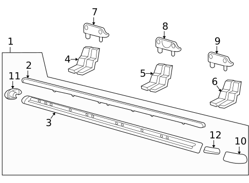 Running Board for 2008 Ford Explorer #2