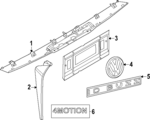 1T3827699041 - : Upper Trim for Volkswagen: ID. Buzz Image
