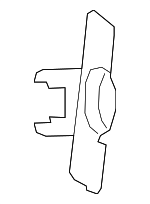 40005004 - Body: Park Sensor Side Bracket for Volvo: C40 Recharge, EC40, XC40, XC40 Recharge Image