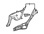 20969079259D11 - Body: Lower Trim for Mercedes-Benz Image