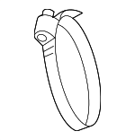 N0245046 - Air &amp; Fuel Delivery: Engine Air Duct Clamp for Audi Image