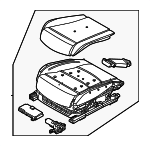 88200IT020E2E - Body: Cushion Assembly for Genesis: Electrified GV70 Image