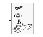 4334059145 - Suspension: Lower Ball Joint for Lexus: LS460, LS500, LS500h, LS600h Image