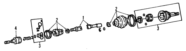 5212862 - Driveline &amp; Axles: Cv Axle Shaft for Mopar Image