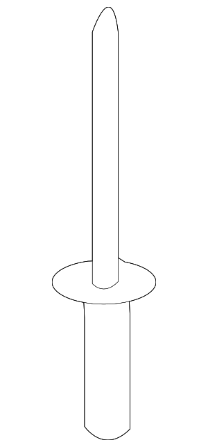 99950008401 - Body: Bumper Cover Nut for Porsche Image