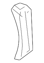 99750563900 - Body: Bumper Cover Corner Cover Guide for Porsche: 911 Image