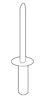 99950008401 - Body: Buffer Rivet for Porsche: 911 Image