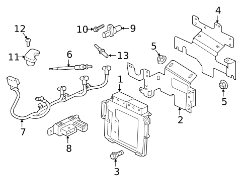 Powertrain Control for 2017 Jaguar XE #0