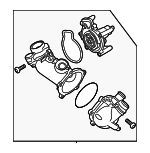 79121010B - Cooling System: Water Pump Assembly for Audi: A8 Quattro, RS7, S6, S7, S8 Image