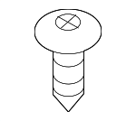 9016750063 - Body: Bumper Cover Screw for Toyota Image