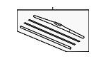 852120E020 - : Wiper Blade for Lexus: RX350, RX450h Image
