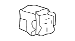 92861051100 - Electrical: Fuse And Relay Center Base for Porsche Image image