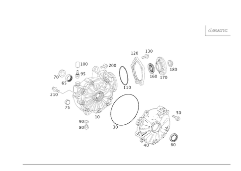 4MATIC&reg; Front Axle Drive for 2020 Mercedes-Benz CLS53 AMG #0