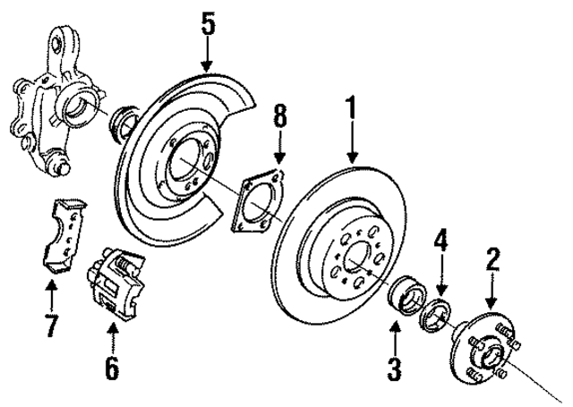 9173737 - : Backing Plate for Volvo Image