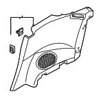 MR790182 - Body: Lower Trim Panel for Mitsubishi Image