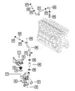 4429495 - Cooling: Hex Head Bolt for Mopar Image