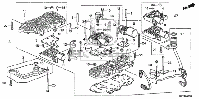CVT Valve Body for 2012 Honda CR-Z #0
