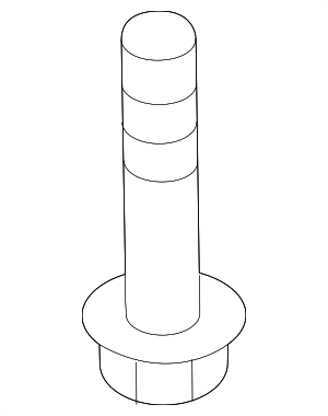544591HH0D - Steering: Gear Assembly Bolt for Nissan: Kicks, NV200, Versa, Versa Note Image