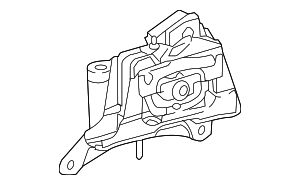 1237224070 - Engine: Engine Mount for Toyota: Corolla Image