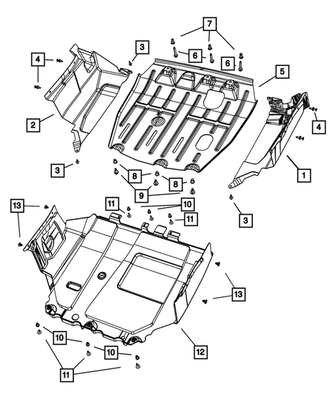 Floor Pans for 2012 Jeep Patriot #2