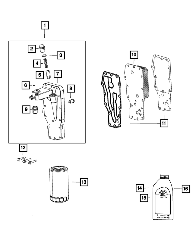 « 50045130AA –  : 10w30 Huile Moteur pour Mopar Image »