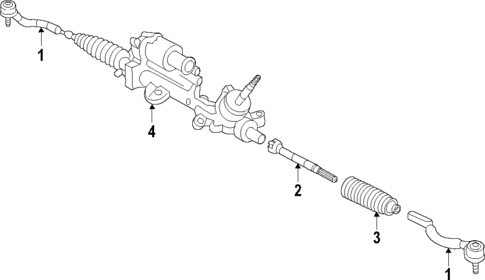 Steering Gear & Linkage for 2018 Chrysler Pacifica #1