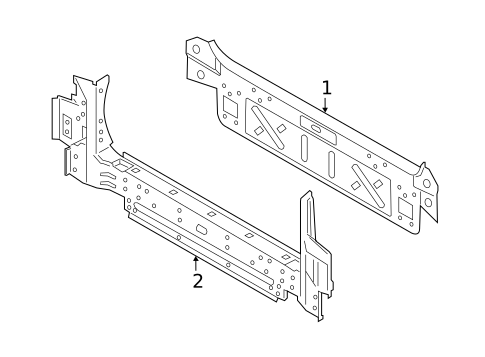 Rear Body for 2018 BMW X6 #0