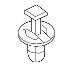 C2S13233 - Body: Cowl Grille Retainer Clip for Jaguar Image