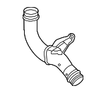 5C0145770C - Cooling System: Pressure Pipe for Volkswagen: Beetle, Jetta, Passat Image