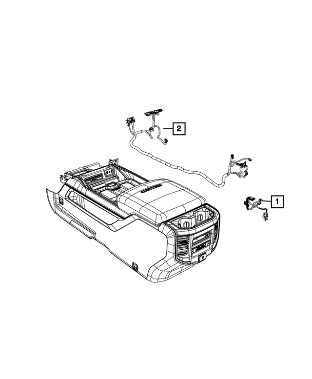 « 52112459AE – Electrical : Accoudoir CÂble pour Mopar Image »