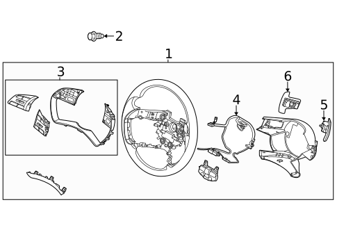 Steering Wheel & Trim for 2020 Hyundai Sonata #0
