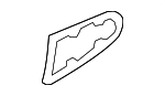 72184TBAA01 - Body: Handle, Outside Gasket for Honda Image