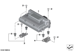 65128542064 - : Control Unit For Audio System - 1.0 Row for BMW-Motorrad Image