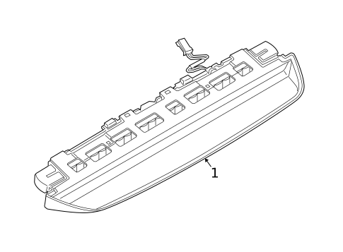 High Mount Lamps for 2018 BMW 640i xDrive Gran Turismo #0