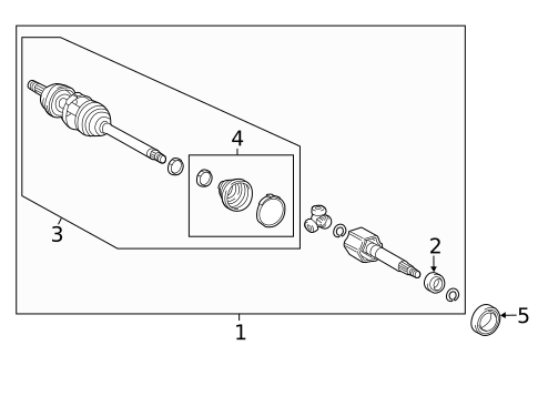 Drive Axles for 2021 Lexus RX350L #0